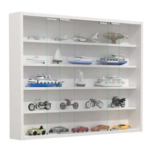 Hangende vitrinekast Wandvitrine glas Agisa L Hangende vitrinekast Wandvitrine glas Agisa L