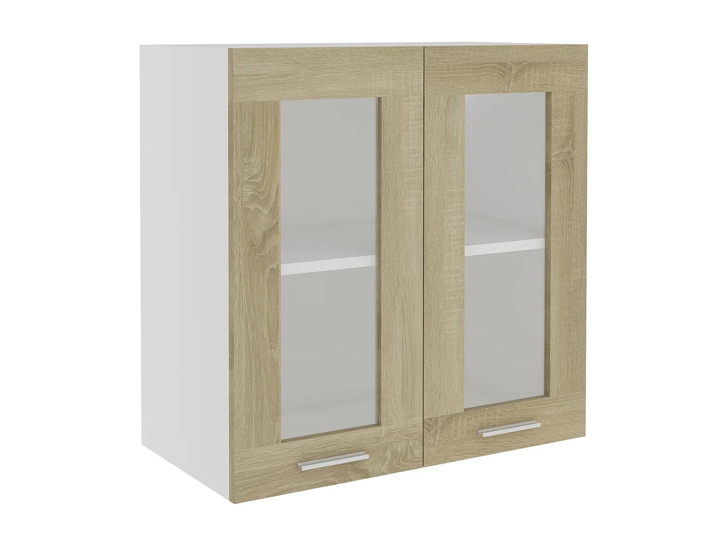 Bovenkast Lyon 60x31x60 cm bewerkt hout sonoma eikenkleurig