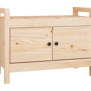 Halbankje 80x40x60 cm massief grenenhout Halbankje 80x40x60 cm massief grenenhout