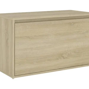 Halbank 80x40x45 cm bewerkt hout sonoma eikenkleurig Halbank 80x40x45 cm bewerkt hout sonoma eikenkleurig