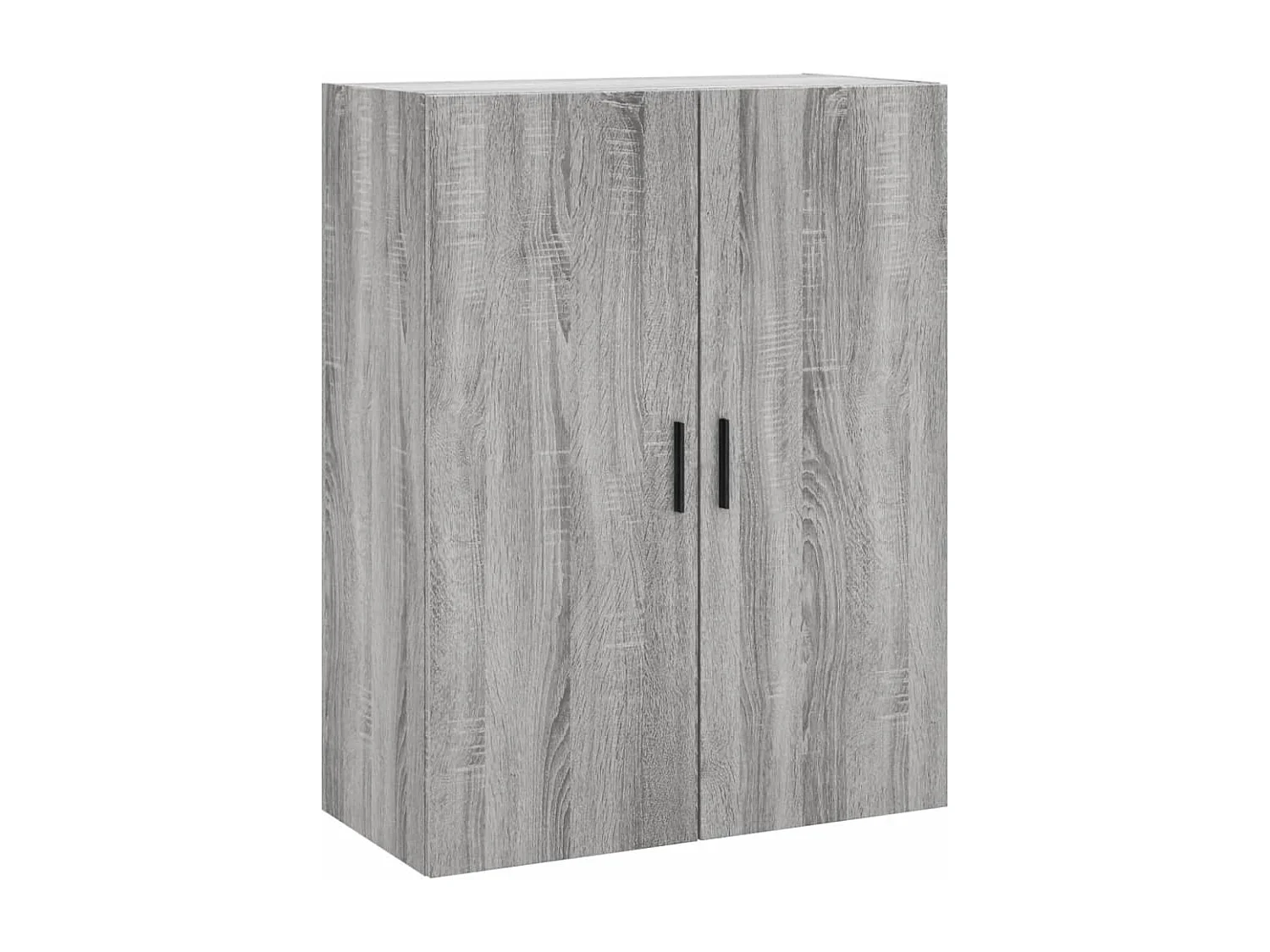 Bovenkast 69,5x34x90 cm grijs sonoma eikenkleurig