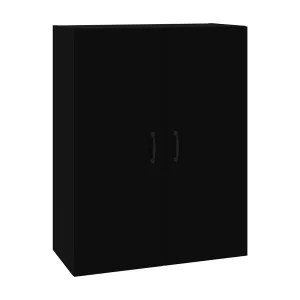 Hangkast 69,5×32,5×90 cm zwart Hangkast 69,5×32,5×90 cm zwart