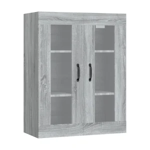 Bovenkast 69,5x34x90 cm grijs sonoma eikenkleurig Bovenkast 69,5x34x90 cm grijs sonoma eikenkleurig