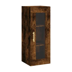 Bovenkast 34,5x34x90 cm gerookt eikenkleurig Bovenkast 34,5x34x90 cm gerookt eikenkleurig