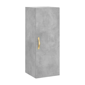 Bovenkast 34,5x34x90 cm betongrijs Bovenkast 34,5x34x90 cm betongrijs
