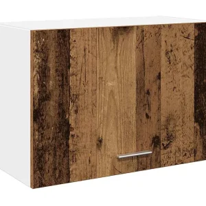 Bovenkast Lyon 60x31x40 cm bewerkt hout oud houtkleurig