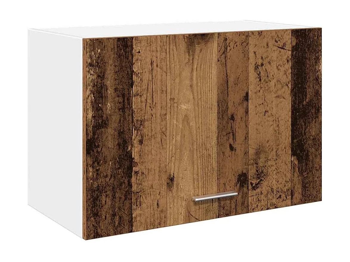 Bovenkast Lyon 60x31x40 cm bewerkt hout oud houtkleurig