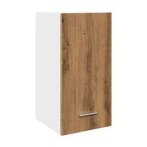 Bovenkast Lyon 30x31x60 cm bewerkt hout artisanaal eikenkleur Bovenkast Lyon 30x31x60 cm bewerkt hout artisanaal eikenkleur
