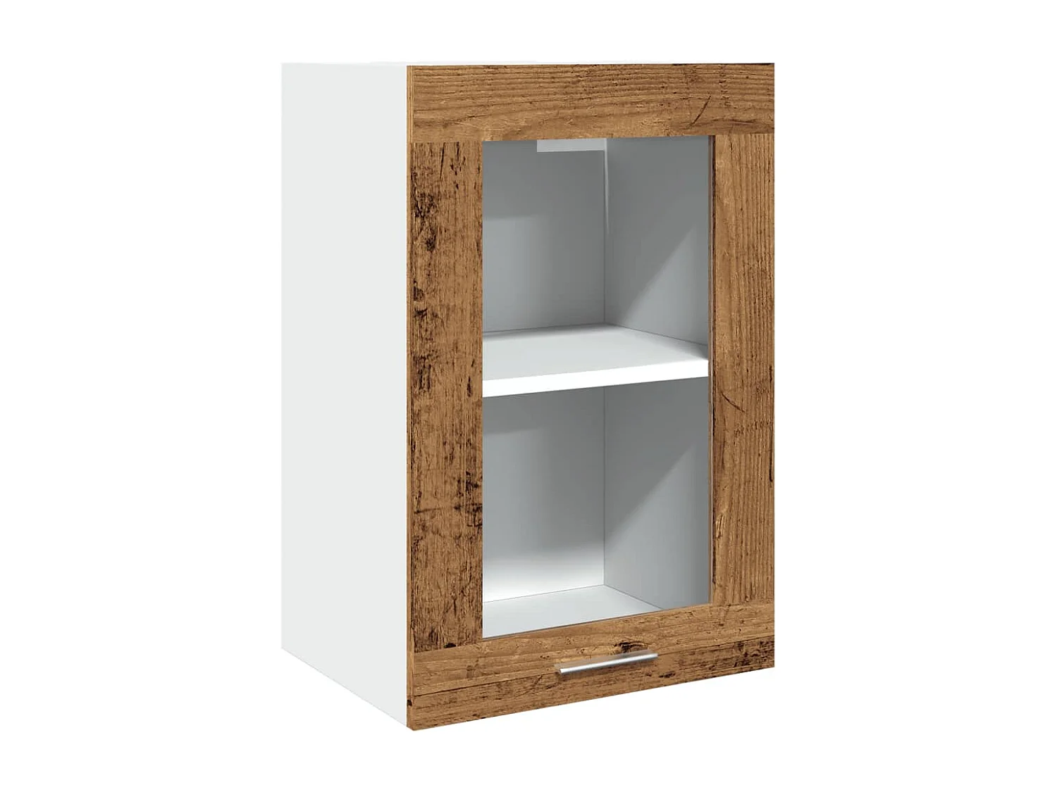 Bovenkast Lyon 40x31x60 cm bewerkt hout oud houtkleurig