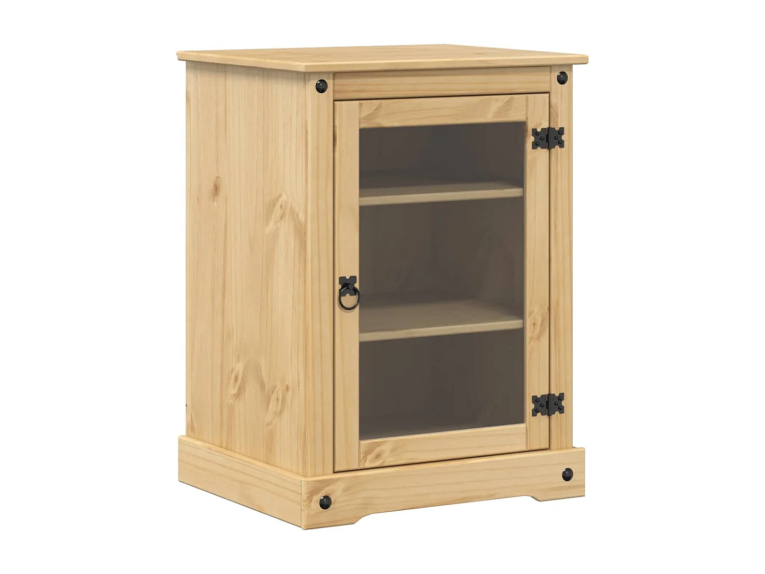 Hifi-meubel Corona 60x50x82 cm massief grenenhout