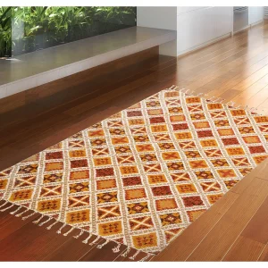 Handgeknoopt Berber tapijt Marmoucha 70×240 cm terracotta Marmoucha Handgeknoopt Berber tapijt Marmoucha 70×240 cm terracotta Marmoucha