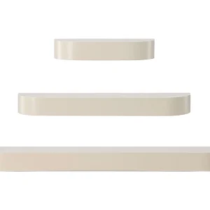 Glow wandplank set van 3 beige. Glow wandplank set van 3 beige.