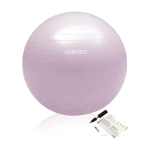 Gymnastiekbal – Viavito – 55 cm – Anti-barst – Roze Gymnastiekbal – Viavito – 55 cm – Anti-barst – Roze