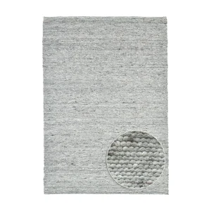 Handgeweven omkeerbaar wollen tapijt 40×60 cm natuurlijk grijs Alpen Handgeweven omkeerbaar wollen tapijt 40×60 cm natuurlijk grijs Alpen
