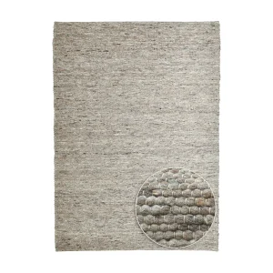 Handgeweven omkeerbaar wollen tapijt 190×290 cm bruin multi Alpen