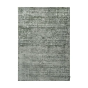 Handgeweven viscose tapijt 85×155 cm groen Shine