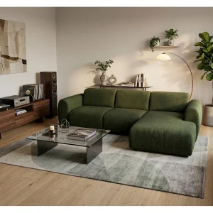 Hoekbank Softy – luxe hoekbank voor woonkamer, zacht en veerkrachtig, grote hoekbank 297×180 cm Hoekbank Softy – luxe hoekbank voor woonkamer, zacht en veerkrachtig, grote hoekbank 297×180 cm