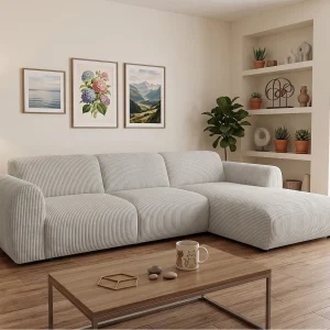 Hoekbank Softy – luxe hoekbank voor woonkamer, zacht en veerkrachtig, grote hoekbank 297×180 cm Hoekbank Softy – luxe hoekbank voor woonkamer, zacht en veerkrachtig, grote hoekbank 297×180 cm