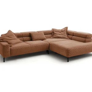 Hoekbank – Bruin Koord – DELIA Hoekbank – Bruin Koord – DELIA