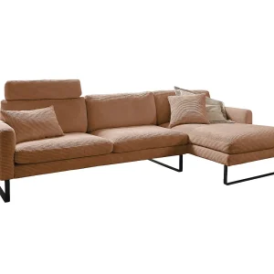 Hoekbank – Bruin Koord – RICARDA Hoekbank – Bruin Koord – RICARDA