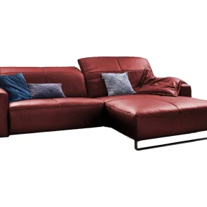 Hoekbank – Rood Leer – YORK Hoekbank – Rood Leer – YORK