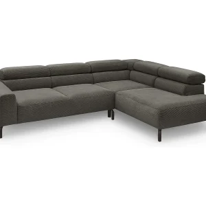 Hoekbank – Antraciet Koord – DELIA Hoekbank – Antraciet Koord – DELIA