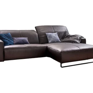 Hoekbank – Donkerbruin Leer – YORK Hoekbank – Donkerbruin Leer – YORK