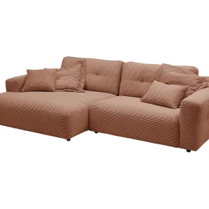 Hoekbank – Bruin Koord – MIKA Hoekbank – Bruin Koord – MIKA