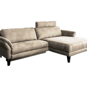 Hoekbank – Beige Geweven stof – MALTA Hoekbank – Beige Geweven stof – MALTA