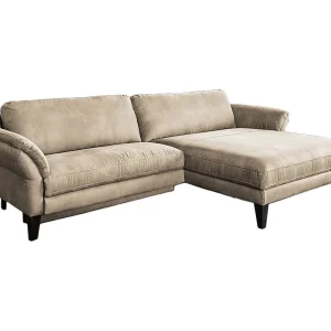 Hoekbank – Beige Geweven stof – MALTA Hoekbank – Beige Geweven stof – MALTA
