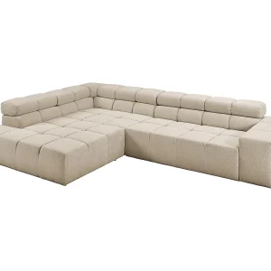 Hoekbank – Beige Koord – NEVADA Hoekbank – Beige Koord – NEVADA
