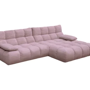 Hoekbank – Roze Koord – VIVIEN Hoekbank – Roze Koord – VIVIEN