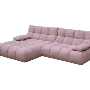 Hoekbank – Roze Koord – VIVIEN Hoekbank – Roze Koord – VIVIEN