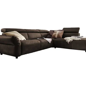Hoekbank – Antraciet Leer – RISO Hoekbank – Antraciet Leer – RISO