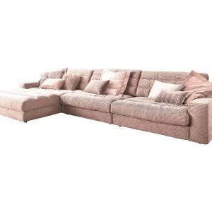 Hoekbank – Roze Koord – LANA Hoekbank – Roze Koord – LANA