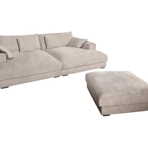 Grote bank – Taupe Koord – MADELINE