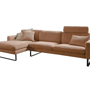 Hoekbank – Bruin Koord – RICARDA Hoekbank – Bruin Koord – RICARDA