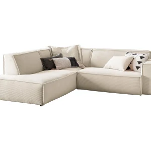 Hoekbank – Crème wit Koord – SAMU Hoekbank – Crème wit Koord – SAMU