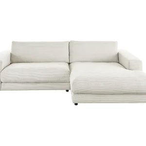 Hoekbank – Crème wit Koord – MADELINE Hoekbank – Crème wit Koord – MADELINE