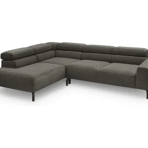 Hoekbank – Antraciet Koord – DELIA Hoekbank – Antraciet Koord – DELIA