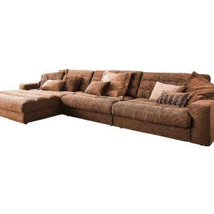 Hoekbank – Bruin Koord – LANA Hoekbank – Bruin Koord – LANA