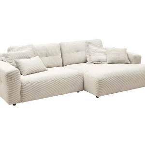 Hoekbank – Crème wit Koord – MIKA Hoekbank – Crème wit Koord – MIKA
