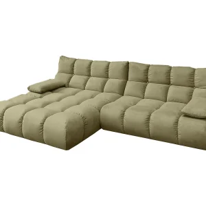 Hoekbank – Groen Fluweel – VIVIEN Hoekbank – Groen Fluweel – VIVIEN