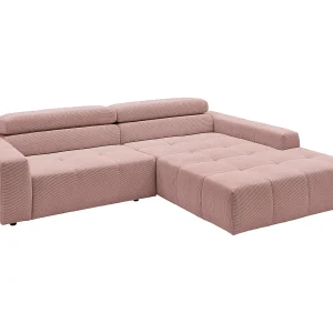 Hoekbank – Roze Koord – RENO Hoekbank – Roze Koord – RENO