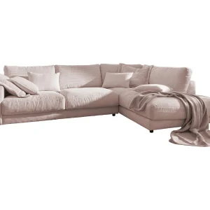 Hoekbank – Roze Koord – MADELINE Hoekbank – Roze Koord – MADELINE
