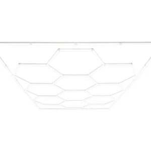Hexagon LED-Verlichting x 10 Hexagon LED-Verlichting x 10