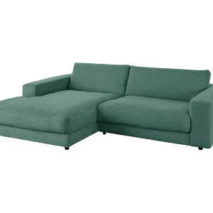 Hoekbank – Smaragdgroen Koord – MADELINE Hoekbank – Smaragdgroen Koord – MADELINE