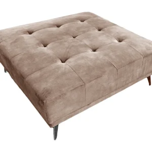 Gestoffeerde kruk – Taupe Fluweel – WIOLO Gestoffeerde kruk – Taupe Fluweel – WIOLO