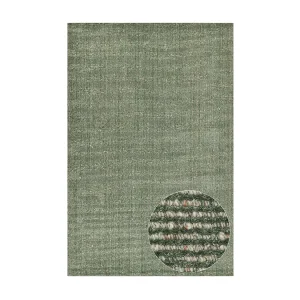 Gestreepte UNI-tapijt van viscose en wol 90×160 cm groen Venus Gestreepte UNI-tapijt van viscose en wol 90×160 cm groen Venus