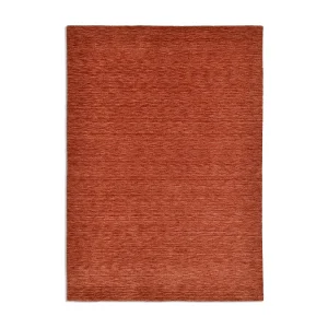 Handgeweven UNI-tapijt 60×90 cm terracotta Holi Handgeweven UNI-tapijt 60×90 cm terracotta Holi